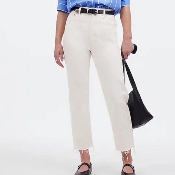 Madewell The Petite '90s Straight Crop Jean - Picture 1 of 6